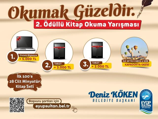 ‘Okumak Güzeldir’ yarışmasına kayıtlar başladı