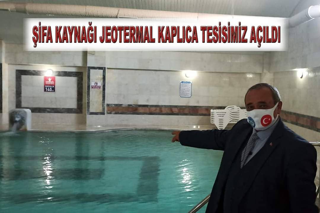 Şifa Kaynağı Jeotermal Kaplıca Tesisi hizmete açıldı 