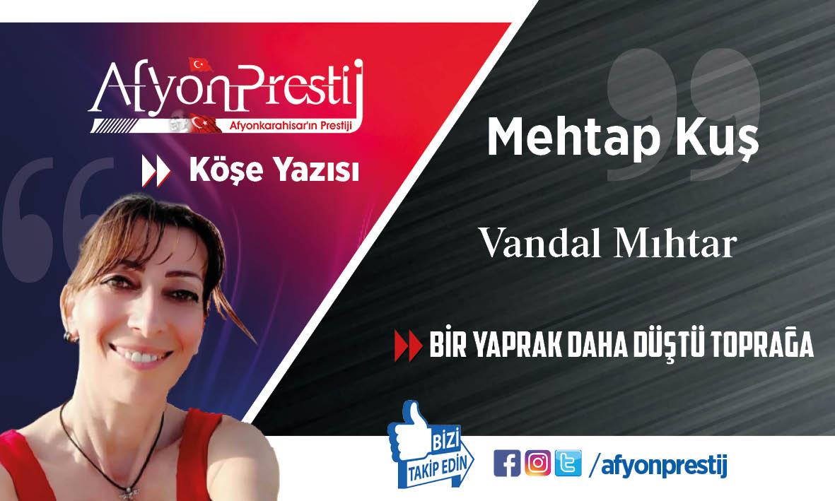 BİR YAPRAK DAHA DÜŞTÜ TOPRAĞA