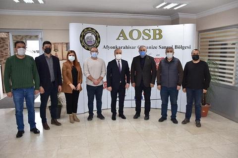 Başkan Taylan Afyonkarahisar Organize Sanayi Bölgesini ziyaret etti