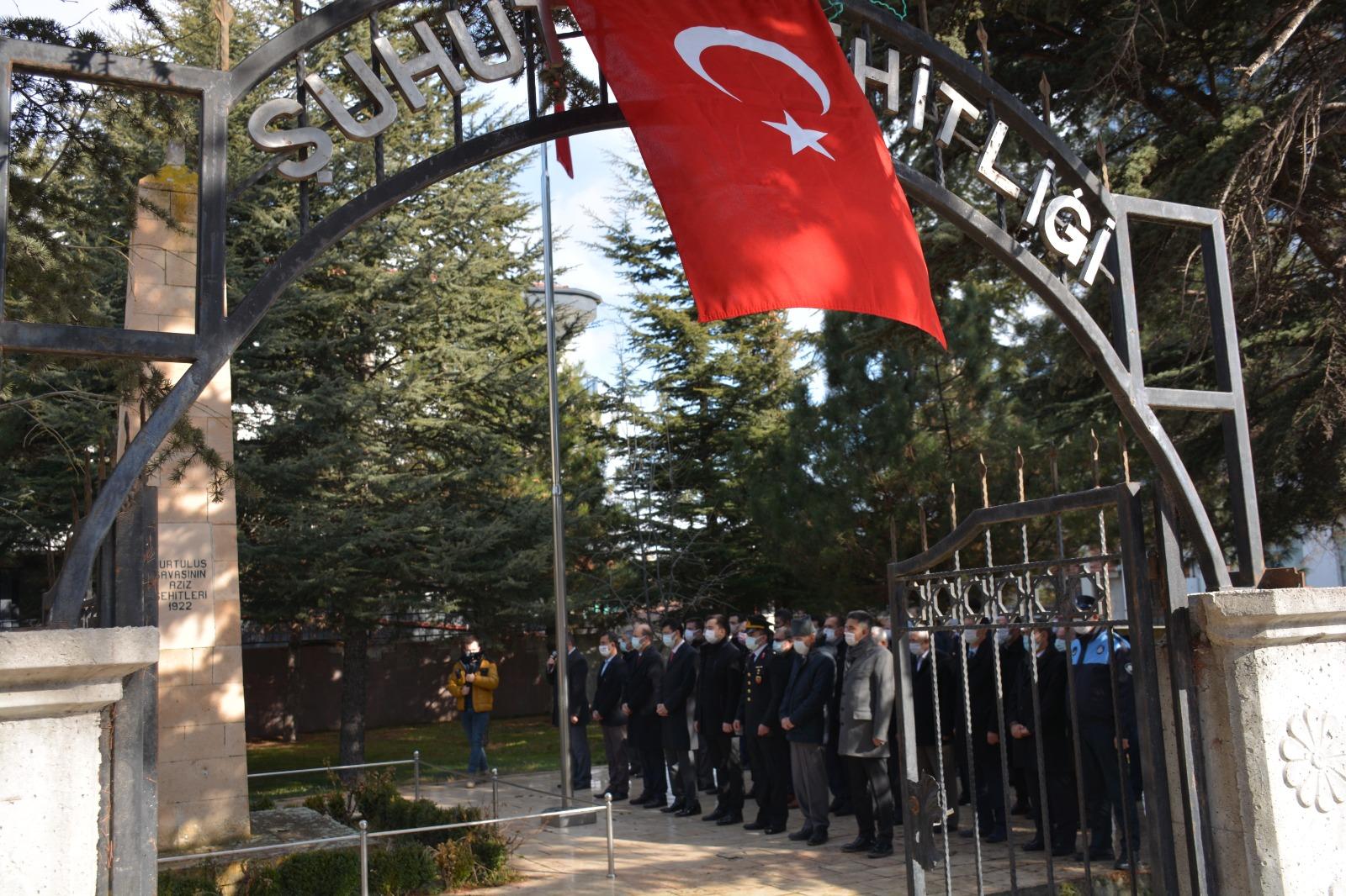 Şuhut'ta 18 Mart Çanakkale Zaferi ve Şehitleri Anma Günü Programları düzenlendi