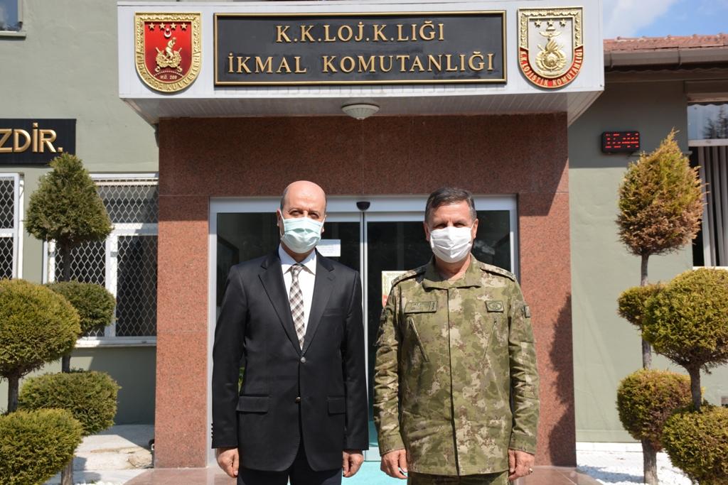 Başkan Bozkurt’tan Tuğgeneral Osman Alp’e ziyaret