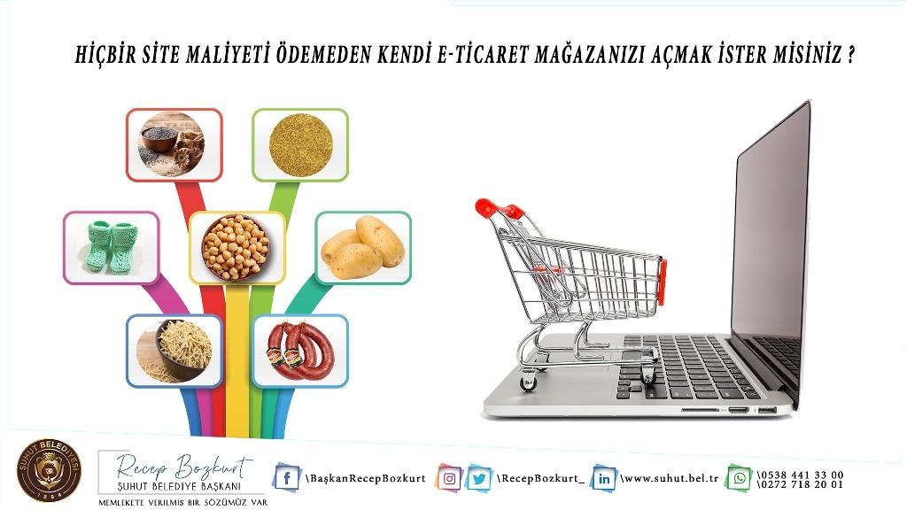 Hiçbir site maliyeti ödemeden kendi e ticaret mağazanızı açmak ister misiniz?