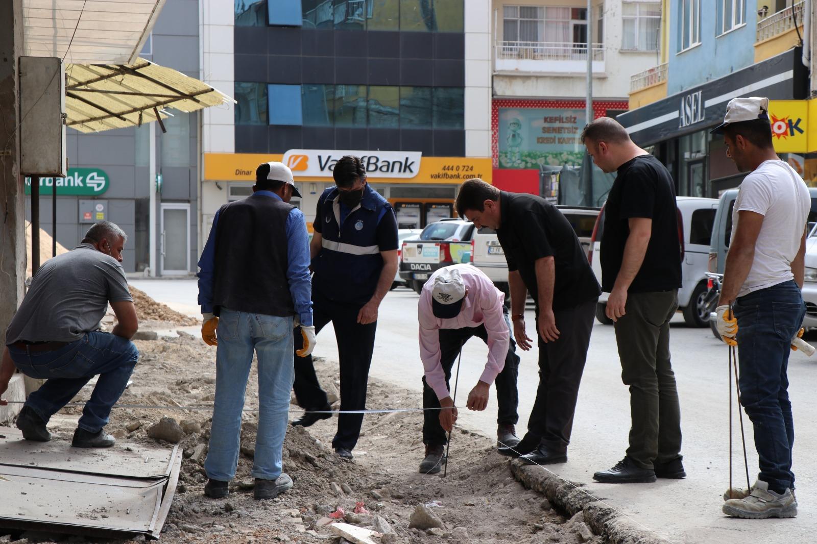 Tek Tip Kaldırım çalışmalarımız devam ediyor