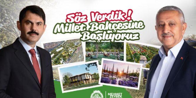 CİRİT KAYALIĞI MİLLET BAHÇESİ MUHTEŞEM OLACAK