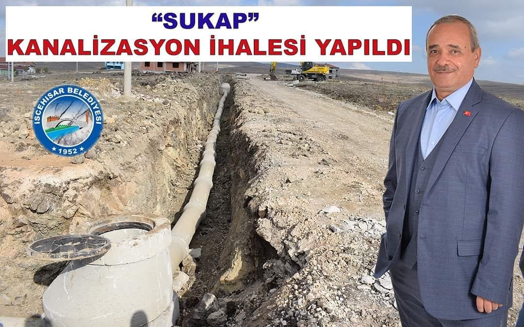 İSCEHİSAR KANALİZASYON İHALESİ YAPILDI