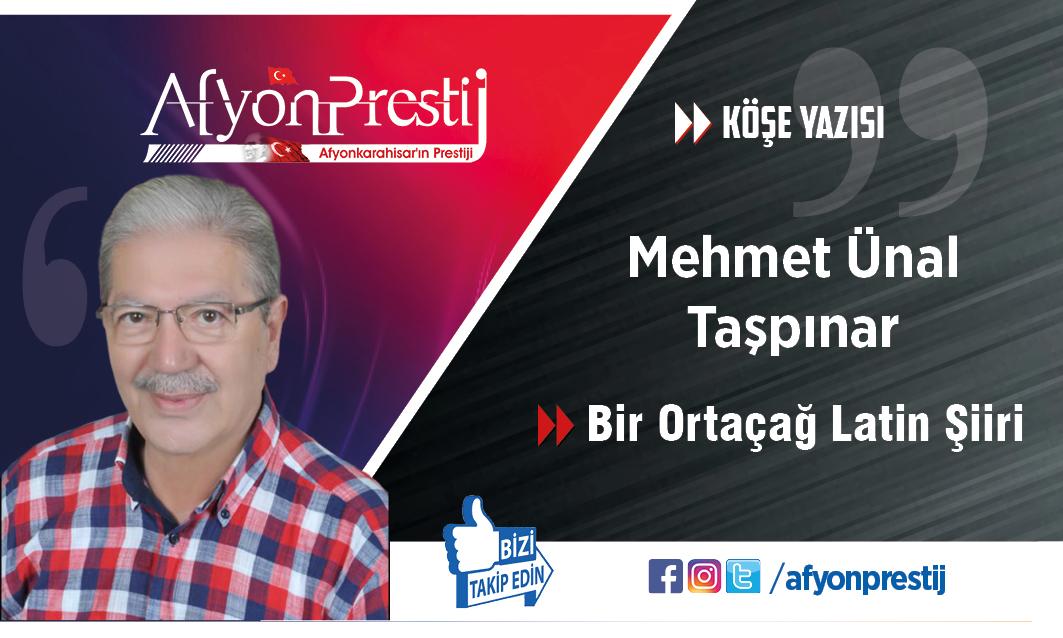Bir Ortaçağ Latin Şiiri
