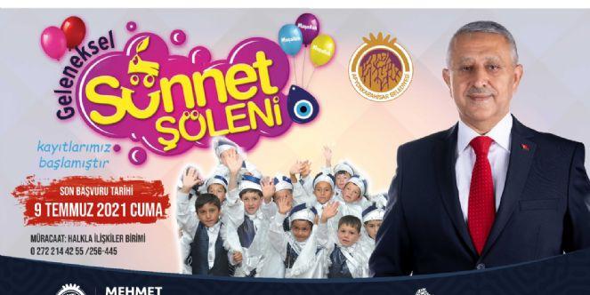 SÜNNET ŞÖLENİ İÇİN BAŞVURULAR BAŞLADI