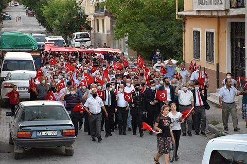 Dazkırı'da 15 Temmuz Demokrasi Nöbeti