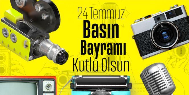 Başkan  Zeybek'in 24 Temmuz Basın Bayramı Kutlama mesajı