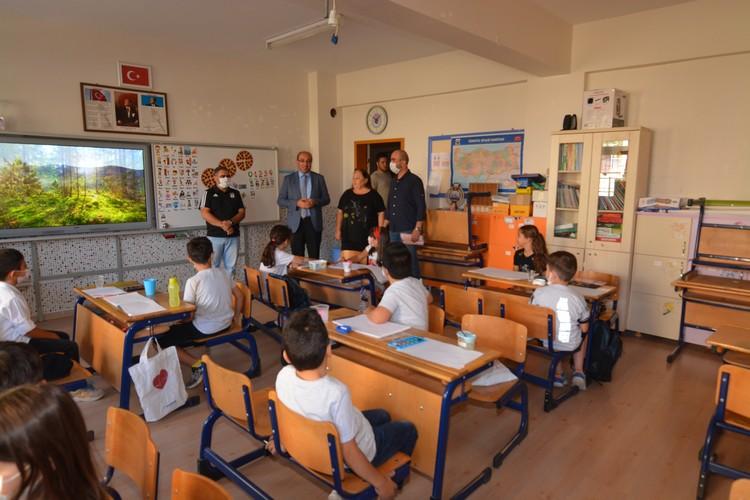 Başkan Mustafa Çöl’den Atatürk İlkokulu’na ziyaret