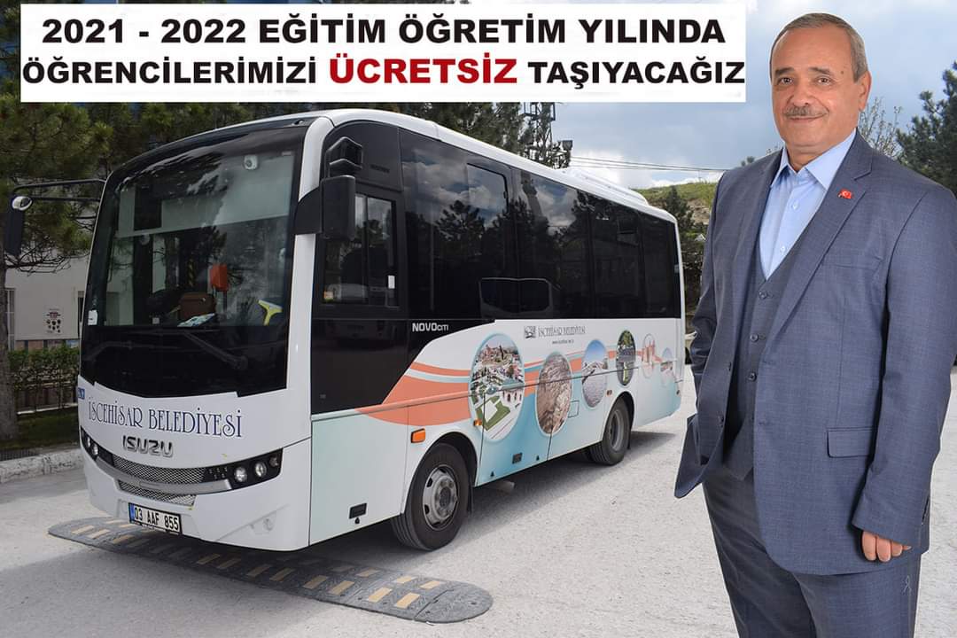 "2021 – 2022 Eğitim Öğretim Yılında Öğrencilerimizi Ücretsiz Taşıyacağız"