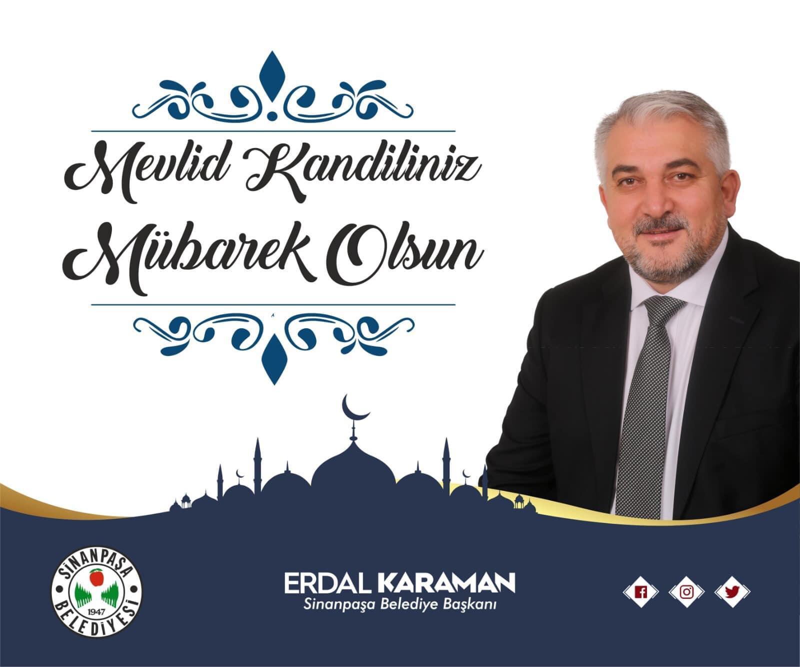 Başkan Karaman’dan Mevlid Kandili mesajı