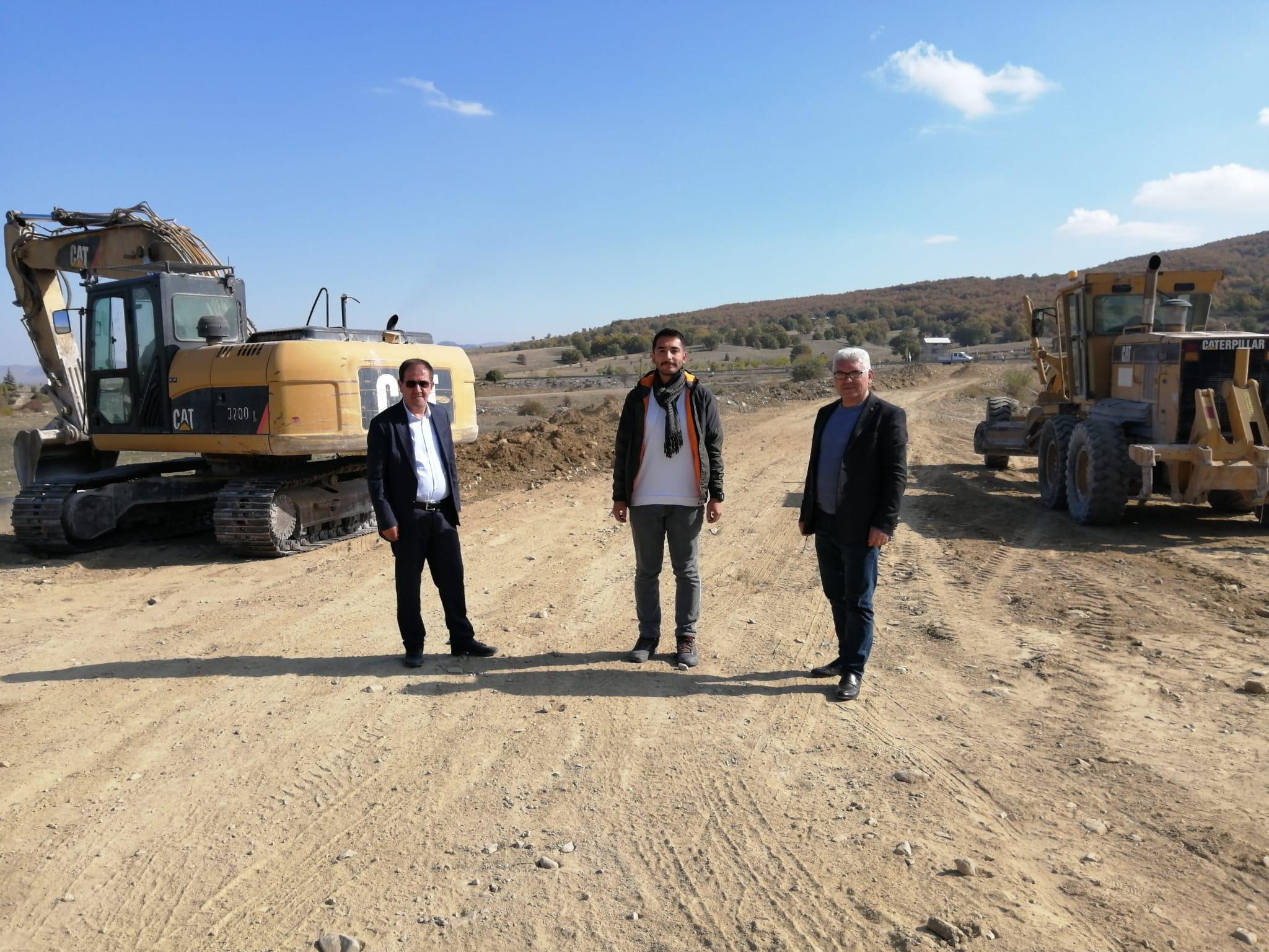 Milletvekili Taytak’ın ziyareti sonrası Ahmetpaşa’da çalışmalar başladı