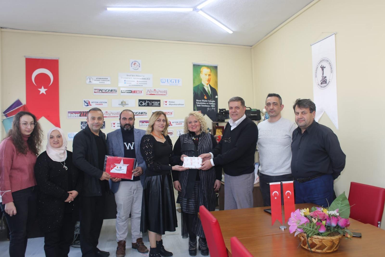 Kent Konseyi STK Grubu AFİHAD ve Medya Birliğini ziyaret etti