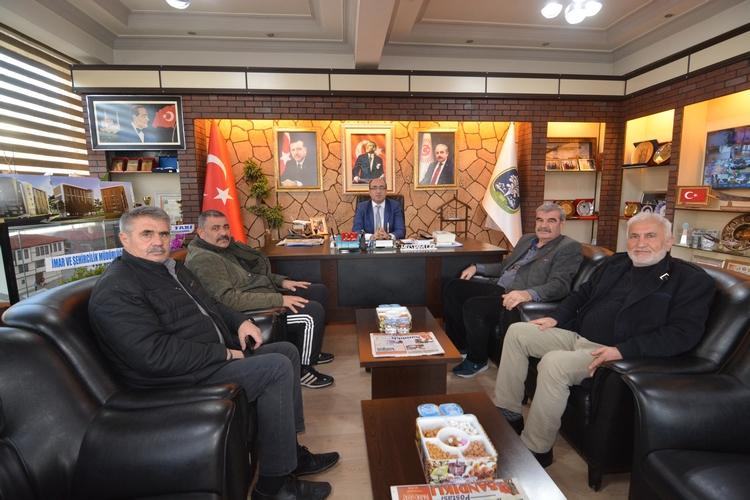 Belediye başkanlarından Başkan Mustafa Çöl’e ziyaret