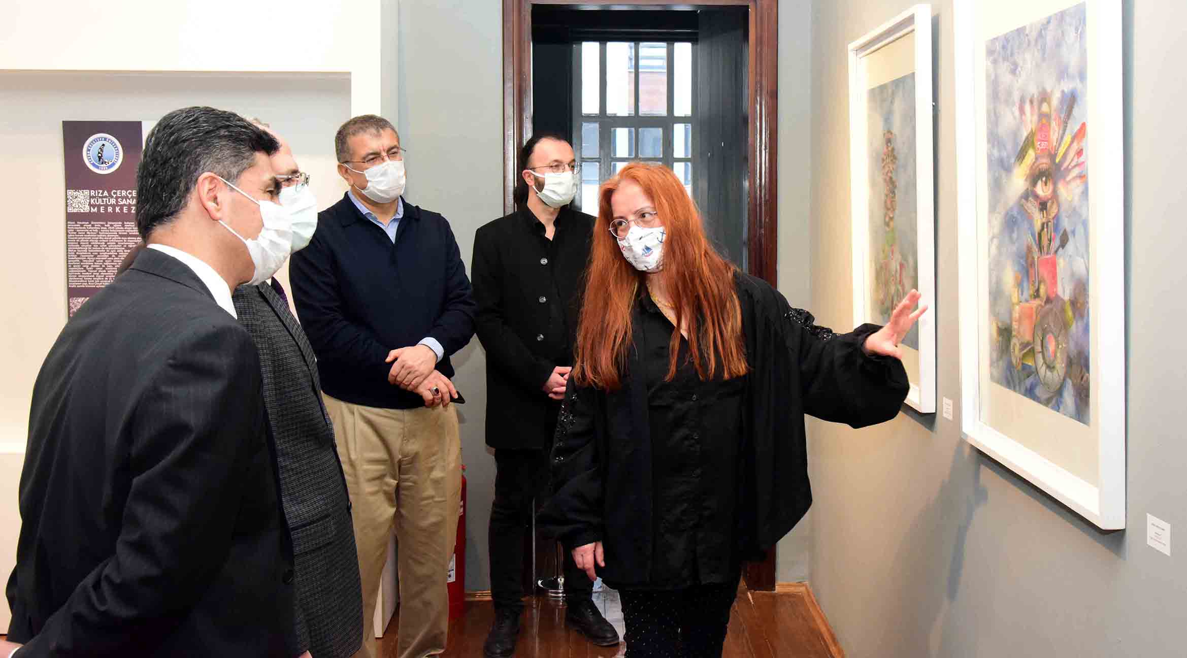 AKÜ Öğretim Elemanlarının “Kent Sanat Buluşması II” adlı Karma Sergisi Açıldı