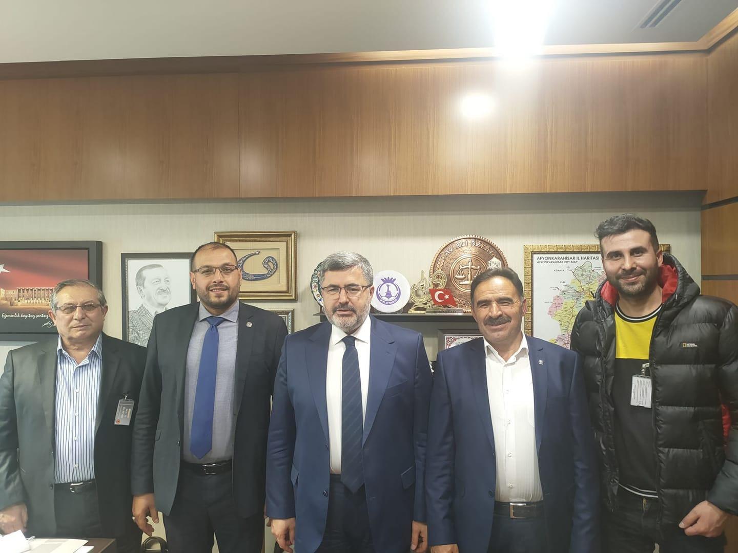 Başkan Bodur’dan Ali Özkaya’ya ziyaret