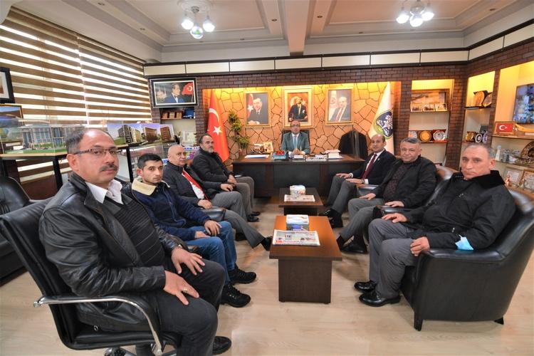 İsmail Kumartaşlı’dan Başkan Mustafa Çöl’e ziyaret