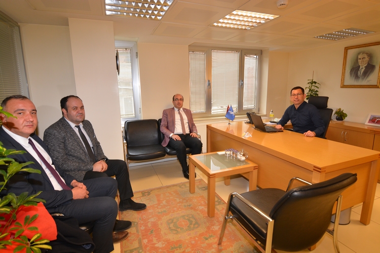 Başkan Mustafa Çöl’den iadeyi ziyaretler devam ediyor