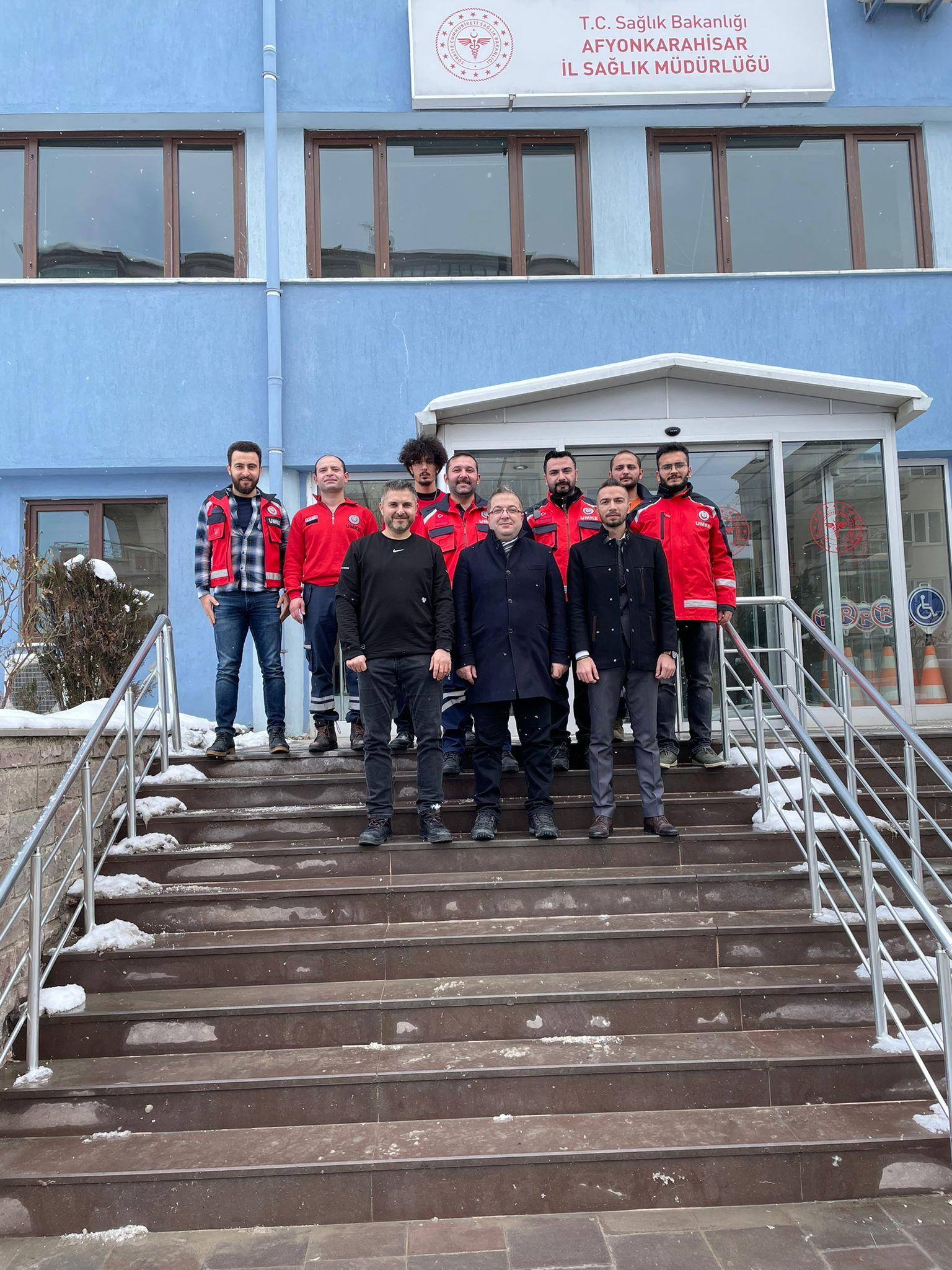 Pençe Şimşek ve Pençe Yıldırım Harekâtı Bölgesine UMKE Ekibi Sevk Edildi