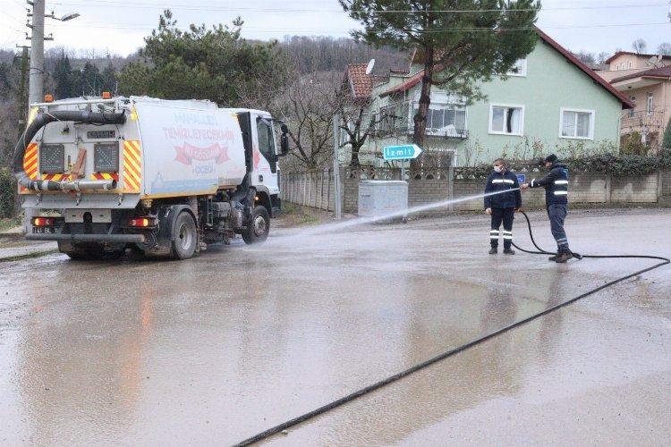 Kocaeli İzmit Akmeşe’de temizlik seferberliği