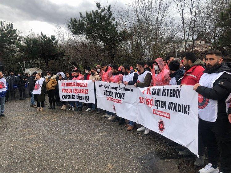 İstanbul'da Migros işçilerinin eyleminde 100'den fazla gözaltı