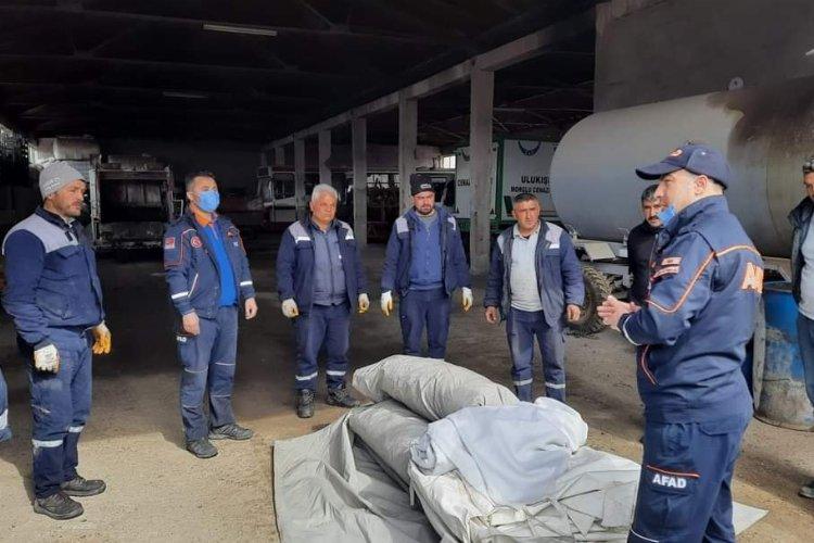 Niğde'de AFAD olası afete karşı eğitim verdi