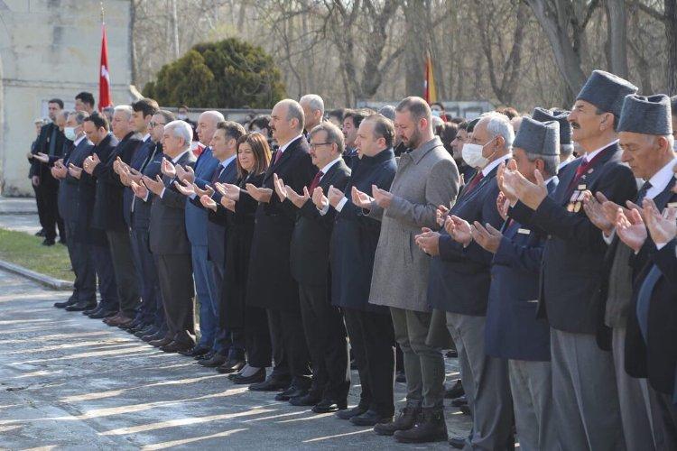 Edirne Balkan şehitlerini andı