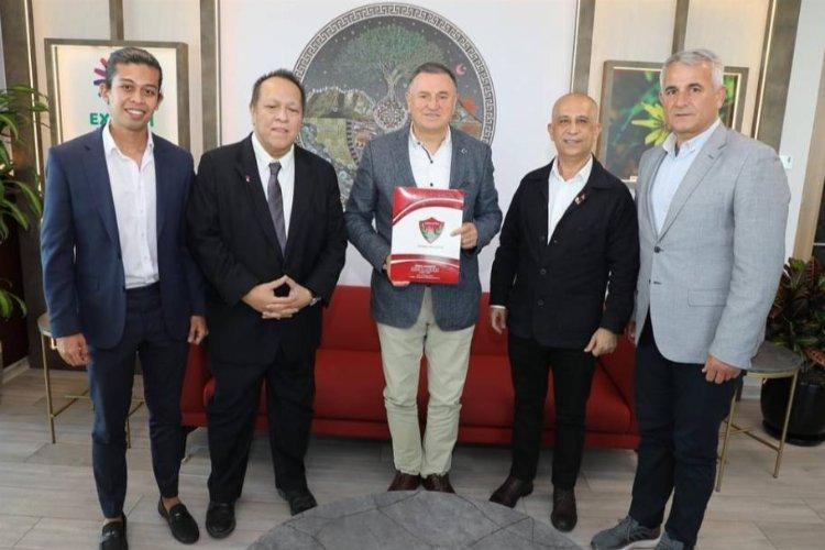 Atakaş Hatayspor'a Filipinler'den kardeş takım