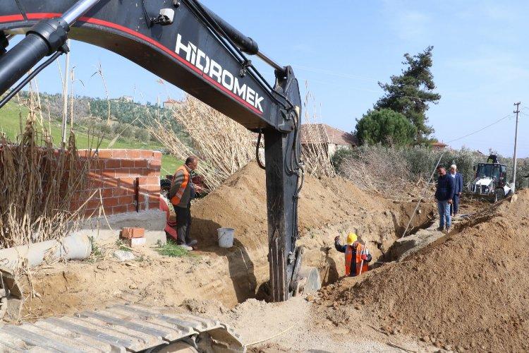 Manisa Salihli'de altyapı çalışmaları başladı