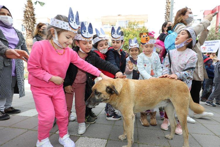 Minikler, can dostların haklarına dikkat çekti