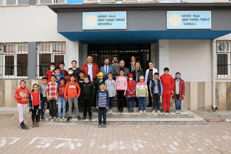 Kayseri Talas'ta “Tarım Anneleri Ev’leniyor” projesi incelendi