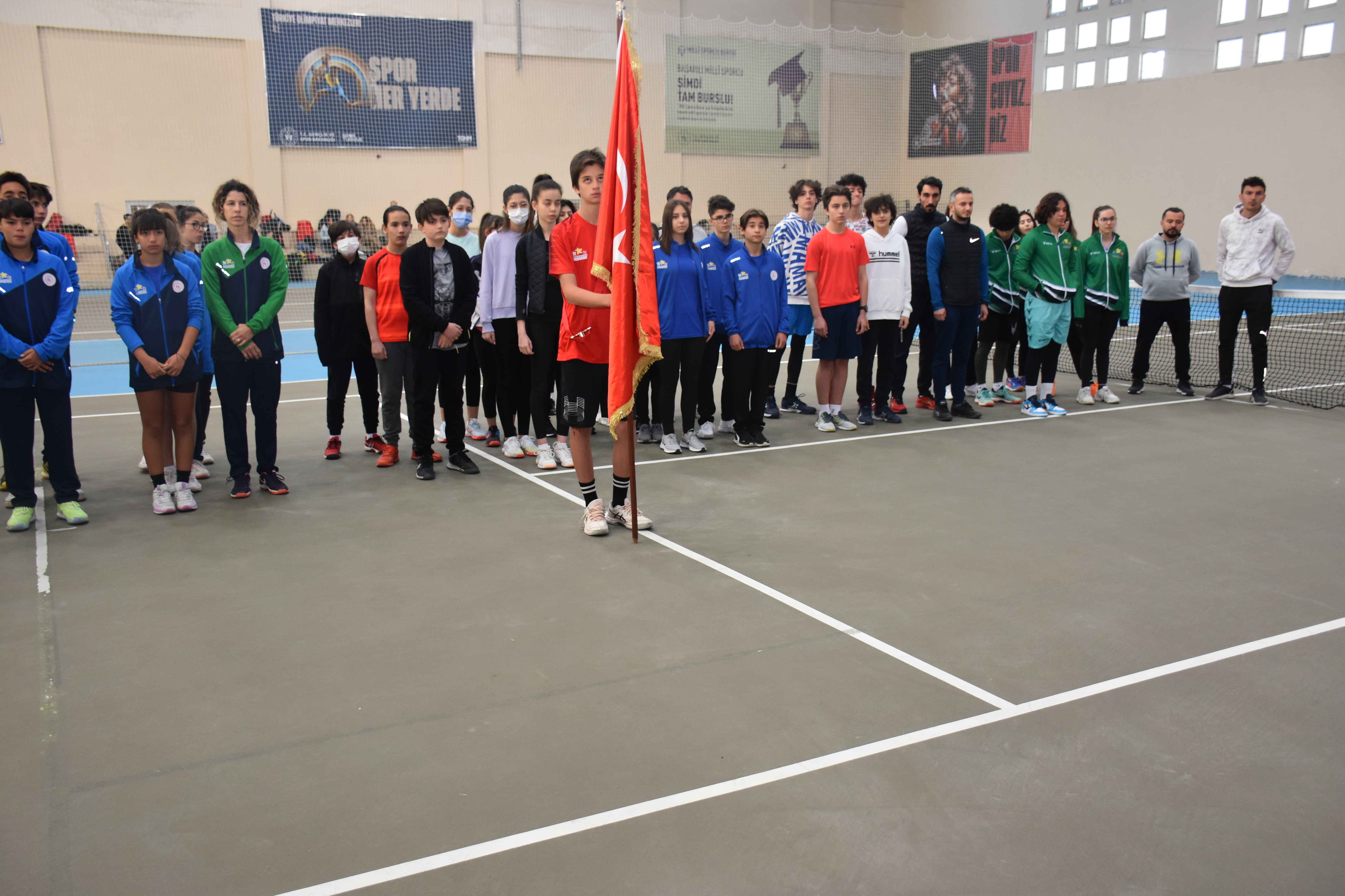 Anadolu Yıldızlar Ligi tenis grup müsabakaları başladı