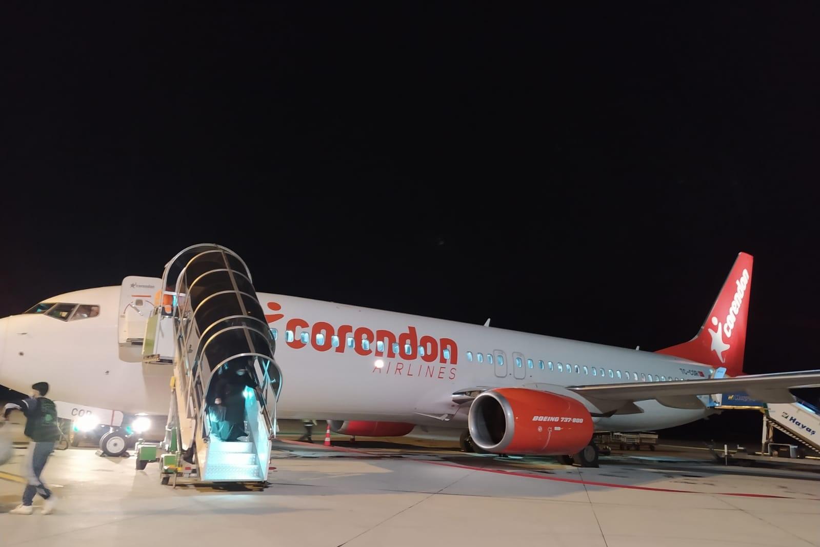 Corendon Airlines, Zafer Havalimanı’na uluslararası uçak seferlerine başlıyor