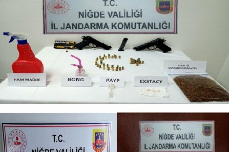 Niğde'de 14 şüpheli hakkında işlem yapıldı 2'si cezaevine gönderildi