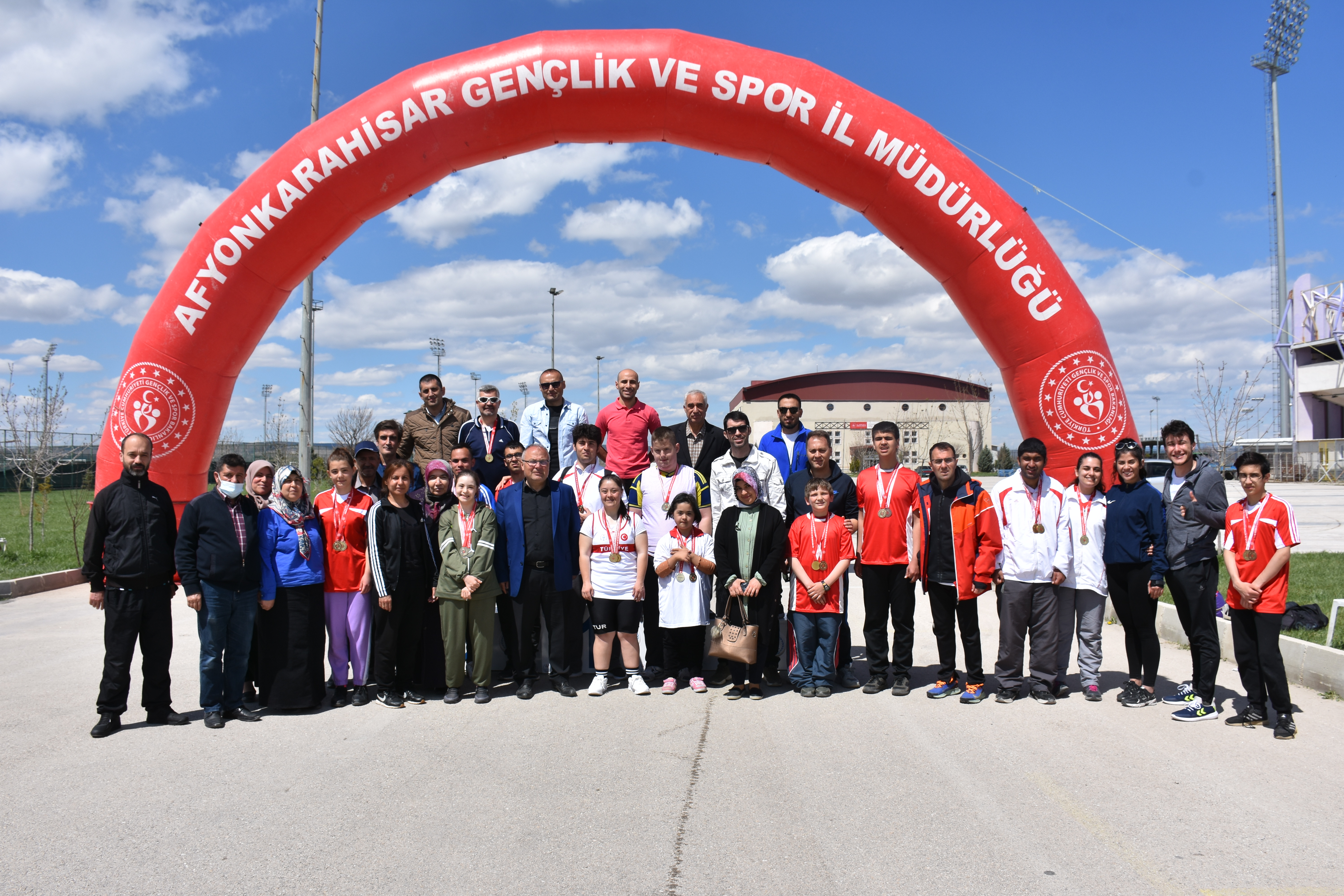 Özel Sporcular Atletizm müsabakaları sona erdi