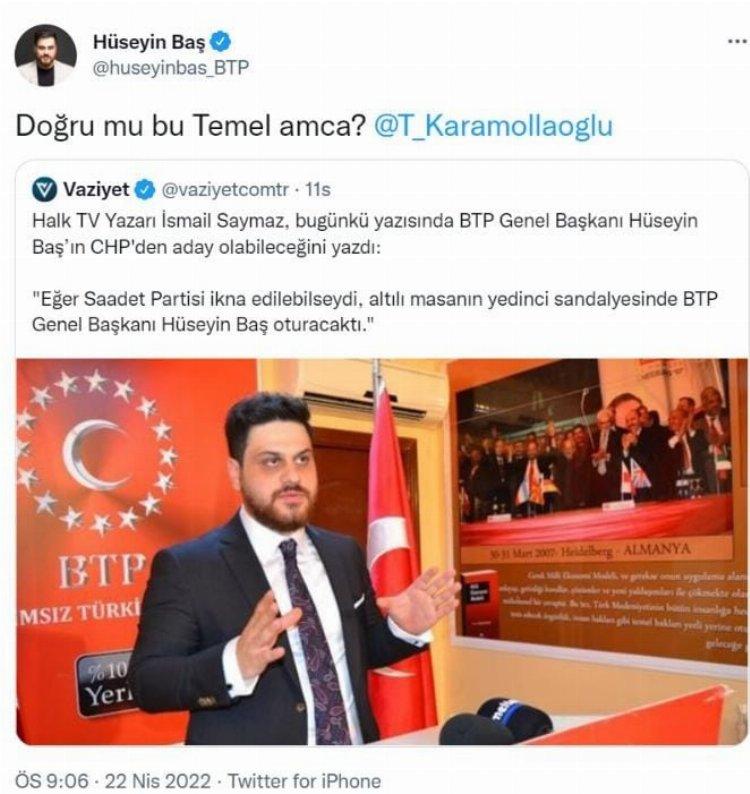 BTP: "Doğru mu Temel amca?"