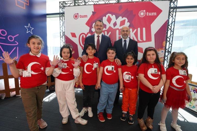 TUM, Çocuk Haklı Projesi ile farkındalık yaratıyor!