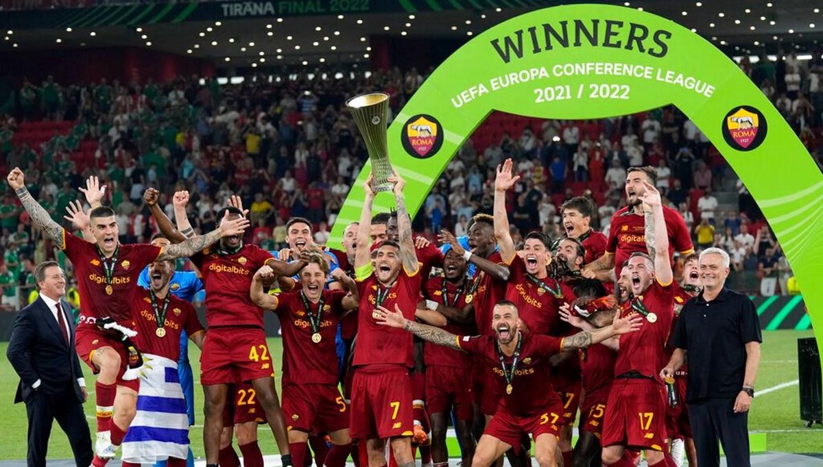 UEFA Avrupa Konferans Ligi'nde şampiyon Roma