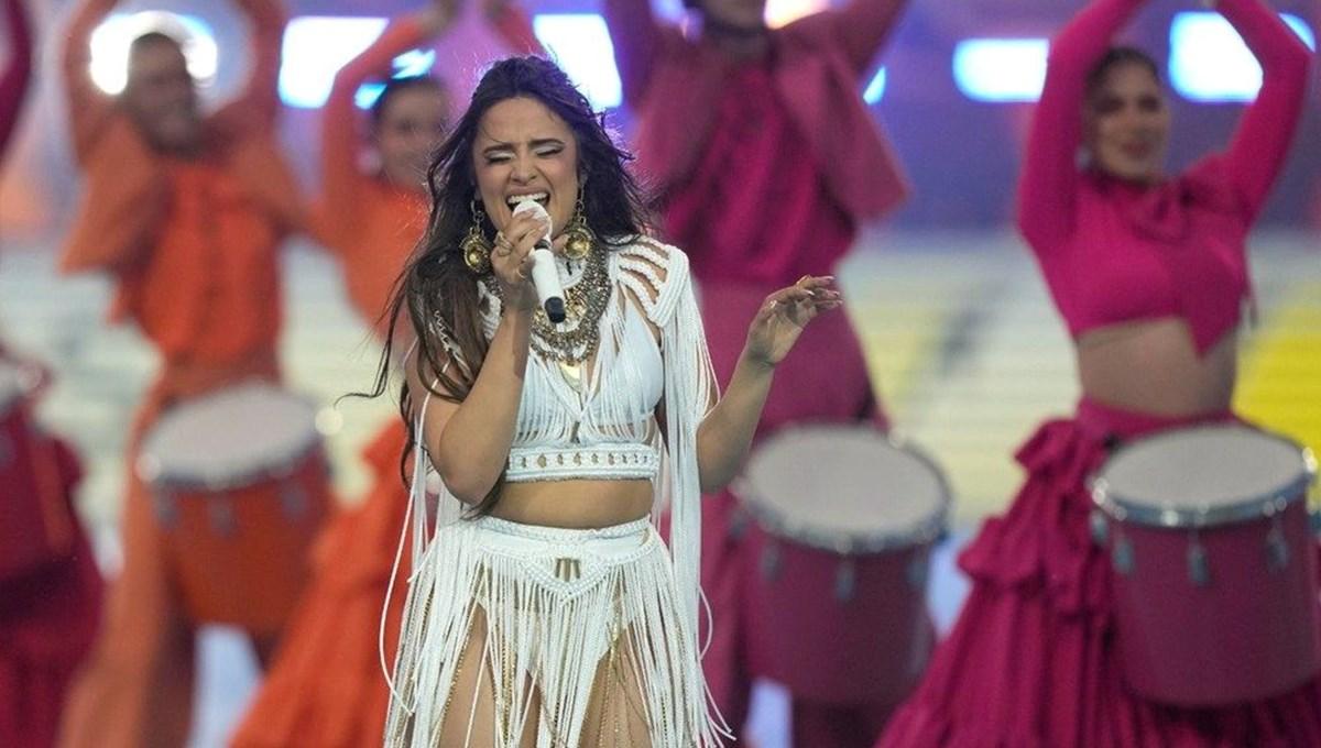 Camila Cabello UEFA Şampiyonlar Ligi final maçı seyircisine tepki gösterdi