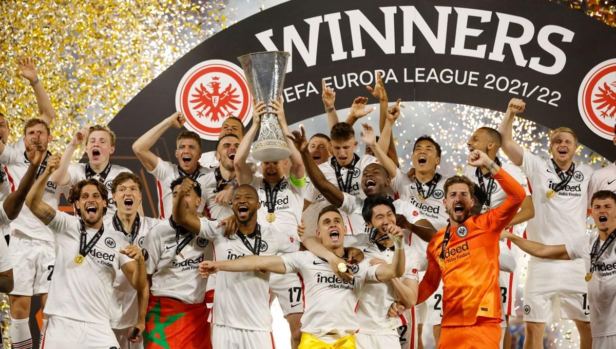 UEFA Avrupa Ligi'nde şampiyon Eintracht Frankfurt