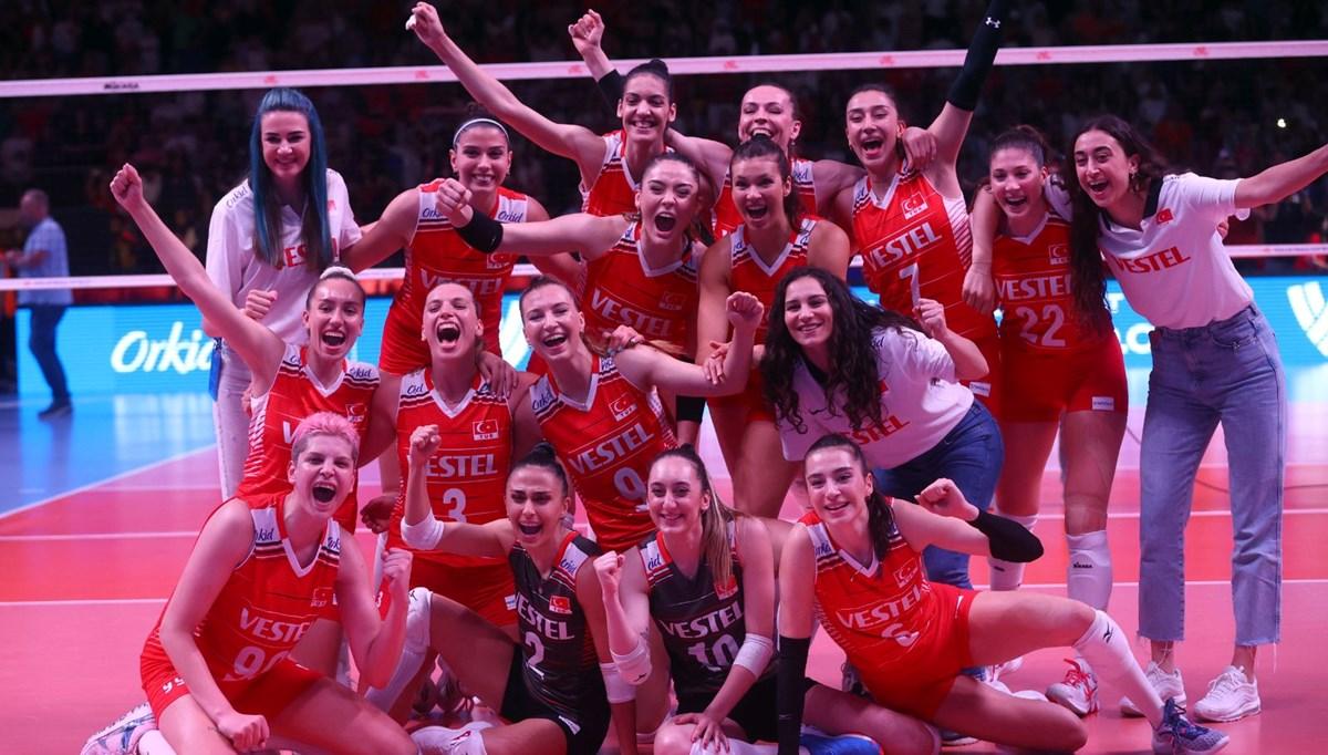 FIVB Voleybol Milletler Ligi: Filenin Sultanları ilk haftayı galibiyetle kapattı