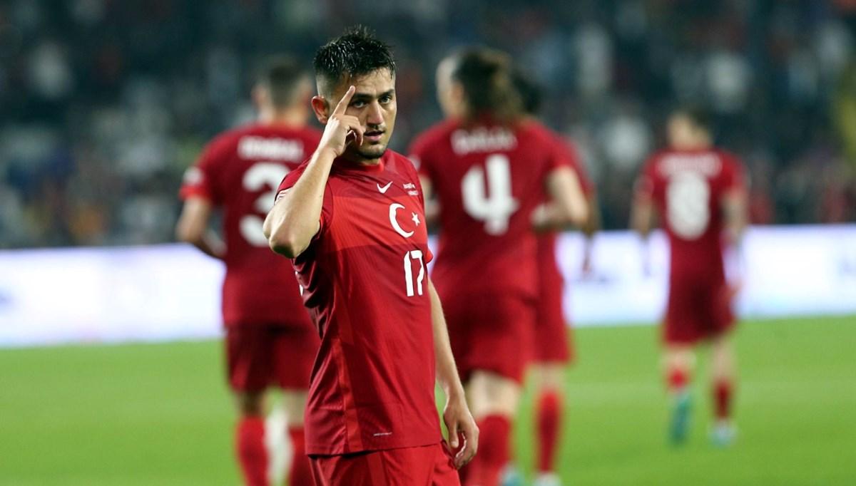 A Milli Futbol Takımı, Faroe Adaları'nı 4-0 mağlup etti