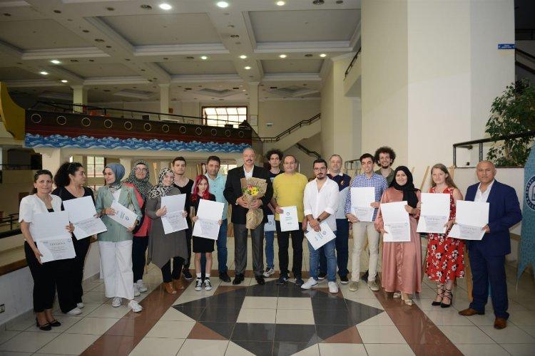 Bursa Yıldırım'da 'doğa fotoğrafçılığı atölyesi' ilk mezunlarını verdi