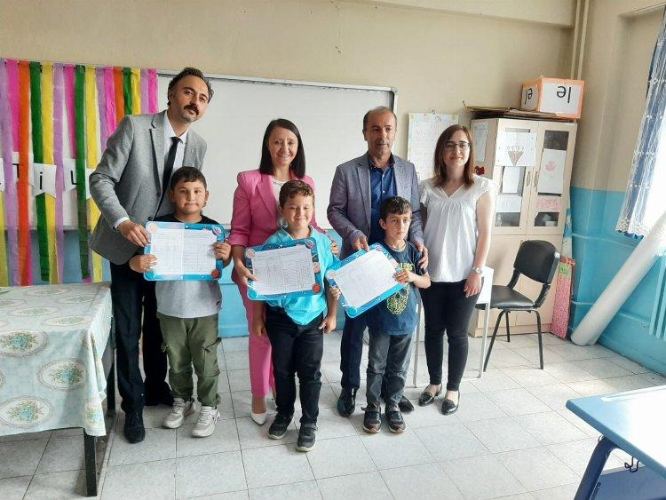 Bilecik Pazaryeri’nde karne heyecanı