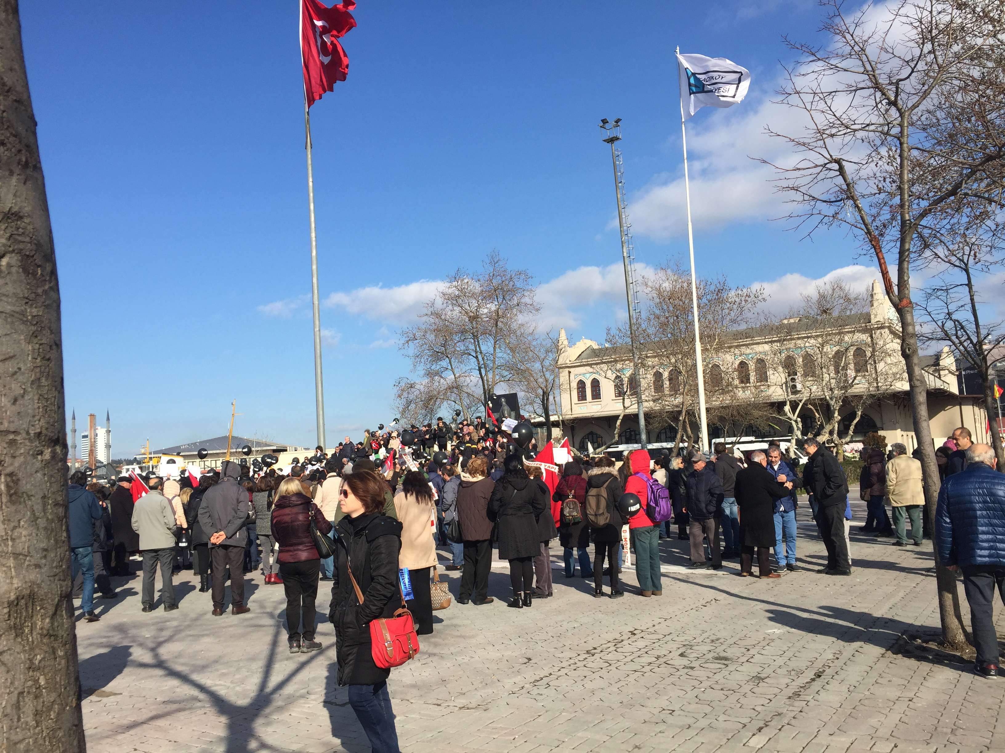 Kadıköy'de UYAN TÜRKİYE mitingi