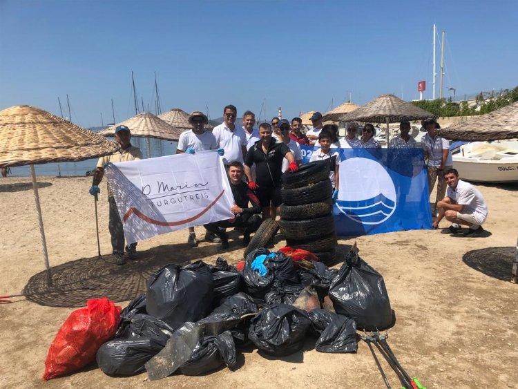 Deniz kirliliği ile mücadele için 10 marinada kapsamlı temizlik