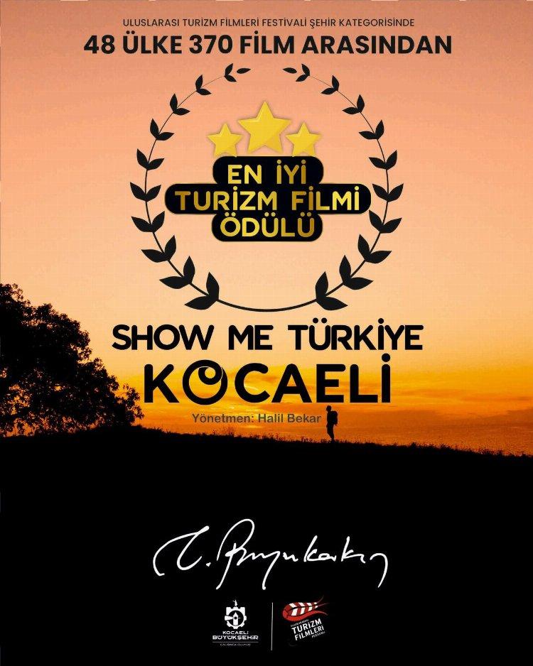 En iyi turizm filmi ödülü Kocaeli'ye