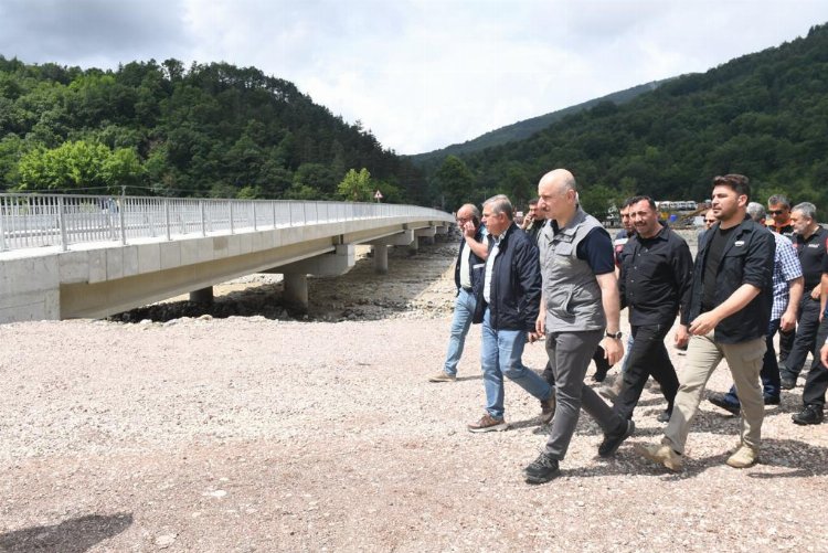 Bakan Karaismailoğlu Sinop Ayancık'ta